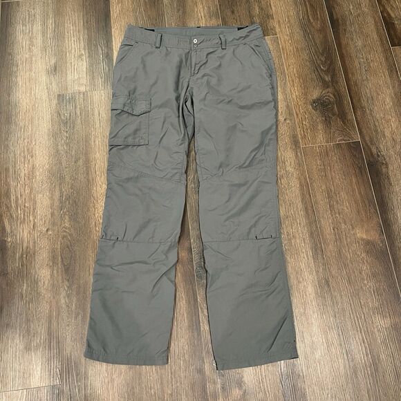 Columbia Women’s Dark Gray Saturday Trail Hiking Sun Protection Pants - Size 12 - Picture 1 of 13